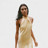 Gala – Satenska Halter Haljina