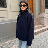Elise | Luksuzni Kratki Dvostruki Kaput