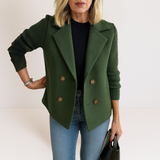 Marta™ | Elegantan Kaput S Pletenim Rukavima