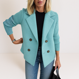 Marta™ | Elegantan Kaput S Pletenim Rukavima