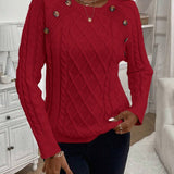Francisca | Pulover s gumbima