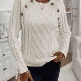 Francisca | Pulover s gumbima
