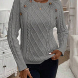Francisca | Pulover s gumbima