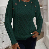 Francisca | Pulover s gumbima