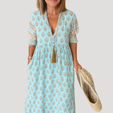 Paula – Džepna Boho Haljina