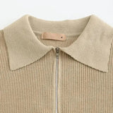 David™ | Zip Polo Pulover