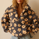 Daisy | Poliester cvjetni pulover