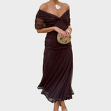 Luana® | Elegantna haljina s V izrezom