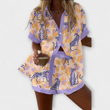 Inês| Elegantni Udobni Set s Leopard Uzorkom
