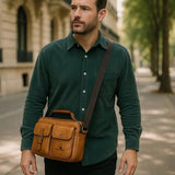 Oliver™ | Retro Kvadratna Torba za Ramena