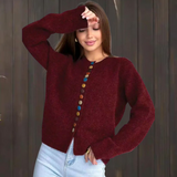 Nicole | Pulover s Detaljima Dugmadi