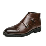 Parker™ | Cipele s dvostrukim Monk-strap od umjetne kože