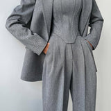 Elegancija - Tri dijela kompleta s kaputom