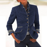 Valeria | Elegantni Pulover s Visokim Ovratnikom