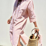 Veronica™ – Klasična Prugasta Košulja