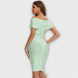 Lara| Elegantna mini haljina s V izrezom