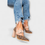 Avano - Leopard sandale s potpeticom