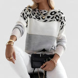 Julinha | Pulover s leopard