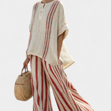 Vanessa| Elegantni Set S Crvenim Prugama