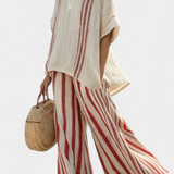 Vanessa| Elegantni Set S Crvenim Prugama